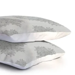 Iveta Abolina Beach Day Floral Pillow Sham Gray - Deny Designs® -Baxton Studio Store GUEST 8d6f8231 82aa 4591 945a b68e37af0132