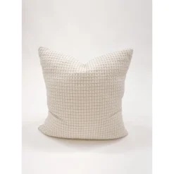 26x26 Down Cotton Waffle Weave Pillow - Anaya 12 26x26 Down Cotton Waffle Weave Pillow - Anaya -Baxton Studio Store GUEST 8d887fd2 7e29 4a7a a30c 7dca57d5d6a7