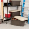 IRIS 82qt Store-It-All Container With Buckles Black/Red -Baxton Studio Store GUEST 8e14d5bd 90de 4dd0 9eb5 c25848b0a546