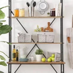 Design Imports Set Of 3 Rustic Bronze Chicken Wire Stone And White Gingham Check Liner Baskets 11 Design Imports Set Of 3 Rustic Bronze Chicken Wire Stone And White Gingham Check Liner Baskets -Baxton Studio Store GUEST 8e324e9e dd68 4424 8e7a 0a887c528f3a