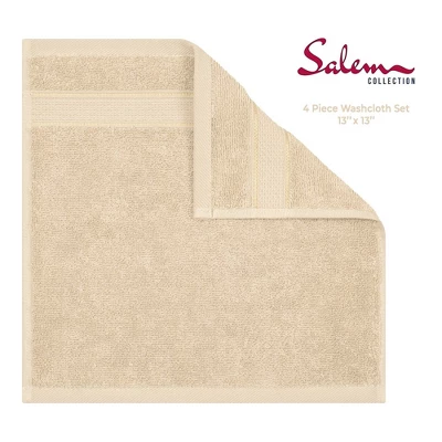 American Soft Linen Salem Bath Towel Set, 100% Cotton Bath Towels For Bathroom 4 American Soft Linen Salem Bath Towel Set, 100% Cotton Bath Towels For Bathroom - Image 2