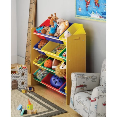 Whitmor Kids' 12 Bin Organizer 3 Whitmor Kids' 12 Bin Organizer