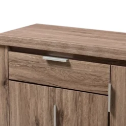 Laverne Modern And Contemporary Oak Finished Shoe Cabinet Brown - Baxton Studio 14 Laverne Modern And Contemporary Oak Finished Shoe Cabinet Brown - Baxton Studio -Baxton Studio Store GUEST 909e8226 b7ee 47c2 b585 bd54ceb2500e