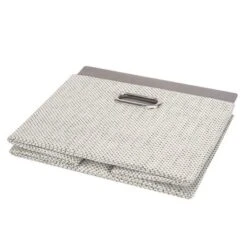 Lambs & Ivy Gray Foldable/Collapsible Storage Bin/Basket Organizer With Handles -Baxton Studio Store GUEST 91578032 4196 46a3 a7b3 3dca797cd257