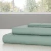 Hastings Home Brushed Microfiber Queen Sheet Set - Fitted And Flat Sheets, Pillowcases - 4-Piece, Sage Green 1 Hastings Home Brushed Microfiber Queen Sheet Set - Fitted And Flat Sheets, Pillowcases - 4-Piece, Sage Green -Baxton Studio Store GUEST 91a6f7fc 5a2b 4d52 b1f5 9735cde1882d