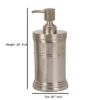 Dual Ridge Collection Lotion And Soap Dispenser - Nu Steel -Baxton Studio Store GUEST 927019d3 9e58 463a 9880 0d0df3a3a40c