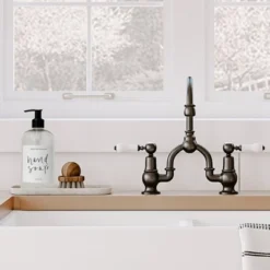 Sweet Water Decor Clear Plastic Script Label Hand Soap Dispenser - 16oz