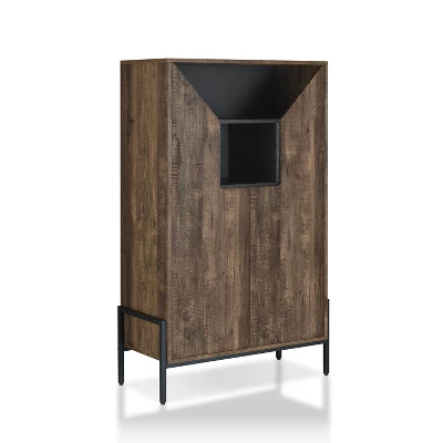 Vargo Storage Cabinet Reclaimed Oak - HOMES: Inside + Out 7 Vargo Storage Cabinet Reclaimed Oak - HOMES: Inside + Out - Image 5