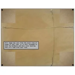 Hera Brushed Framed Bathroom Vanity Wall Mirror Chrome - Amanti Art -Baxton Studio Store GUEST 94224ced b594 4d8e aca5 5e2891f38b74 1