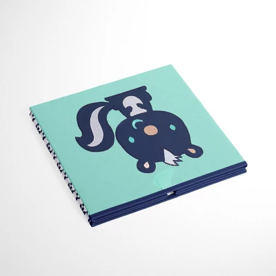 Bacati - Emma Aztec Design Racoon Coral/Mint/Navy Storage Box Small 6 Bacati - Emma Aztec Design Racoon Coral/Mint/Navy Storage Box Small - Image 4