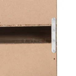 Honey-Can-Do 6 Compartment Divided Cube Cabinet Oak 13 Honey-Can-Do 6 Compartment Divided Cube Cabinet Oak -Baxton Studio Store GUEST 947c2621 9f6e 4a3e a366 a02ca218c9ee