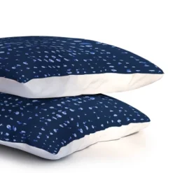 Deny Designs Mirimo Denim Mod Mood Duvet Cover Set Dark Blue Denim -Baxton Studio Store GUEST 94a86190 3513 4ecc a102 2eab21564450