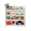 UNiPLAY Toy Organizer With Removable Storage Bins, Multi-Bin Organizer For Books, Building Blocks, School Materials, Toys With Baseplate Board Frame 2 UNiPLAY Toy Organizer With Removable Storage Bins, Multi-Bin Organizer For Books, Building Blocks, School Materials, Toys With Baseplate Board Frame -Baxton Studio Store GUEST 94fd9b56 3ae2 4b9b ba03 0d8e21ad2fd3