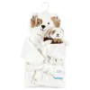 Hudson Baby Unisex Baby Plush Bathrobe And Toy Set, Dog, One Size -Baxton Studio Store GUEST 965a133b 1532 4b0d 8251 e5965bc421be