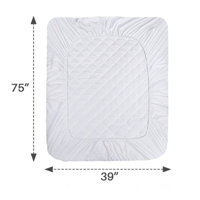 Cheer Collection Waterproof Quilted Mattress Protector - White 4 Cheer Collection Waterproof Quilted Mattress Protector - White - Image 2