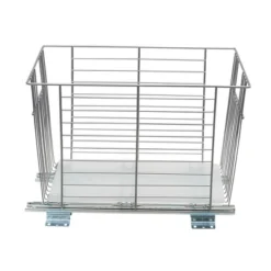 Household Essentials Pantry Vegetable And Fruit Bin Nickel 9 Household Essentials Pantry Vegetable And Fruit Bin Nickel -Baxton Studio Store GUEST 9691d2af 4aae 4beb 8df9 80a75f3c4caf