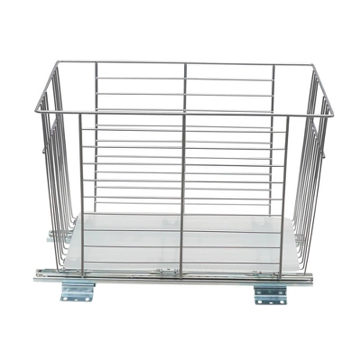 Household Essentials Pantry Vegetable And Fruit Bin Nickel 6 Household Essentials Pantry Vegetable And Fruit Bin Nickel - Image 4