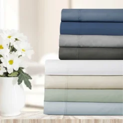 Luxury Pillowcase Set - 800 Thread Count 100% Cotton Sateen, Soft & Cooling Pillowcases By California Design Den -Baxton Studio Store GUEST 96f2c177 7662 4628 9606 d837c8394a94