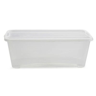 Life Story 5.7 L Clear Shoe & Closet Storage Box Stacking Container 6 Life Story 5.7 L Clear Shoe & Closet Storage Box Stacking Container - Image 4