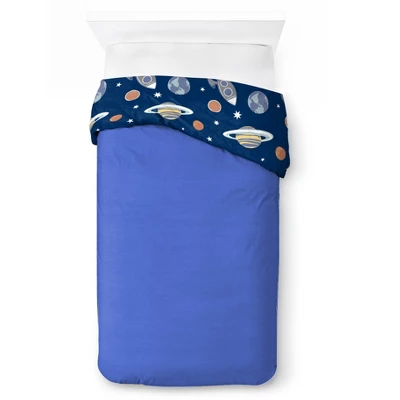 Saturday Park Outer Space 100% Organic Cotton Duvet Cover & Sham Set 4 Saturday Park Outer Space 100% Organic Cotton Duvet Cover & Sham Set - Image 2