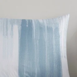 4pc King Brush Stroke Oversized Reversible Seersucker Comforter Set Blue - N Natori -Baxton Studio Store GUEST 978bab9e 3809 456d a86d 3c58e5016c35