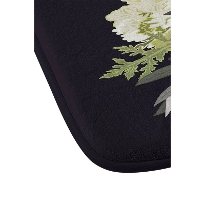 24" X 36" Antoinette Night Bath Rug Black - Deny Designs 4 24" X 36" Antoinette Night Bath Rug Black - Deny Designs - Image 2