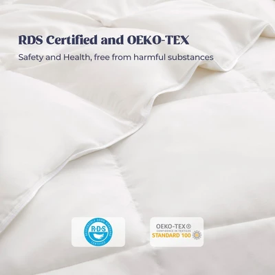 Peace Nest White Goose Down Comforter Duvet Insert Soft 360 Thread Count Fabric 7 Peace Nest White Goose Down Comforter Duvet Insert Soft 360 Thread Count Fabric - Image 5