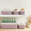 Juvale 5 Piece Set Woven Nesting Storage Baskets, Decorative Wicker Bins For Organizing, Lavender, 3 Sizes 2 Juvale 5 Piece Set Woven Nesting Storage Baskets, Decorative Wicker Bins For Organizing, Lavender, 3 Sizes -Baxton Studio Store GUEST 9c49444f a927 458a 993a 8290f6fe62b2