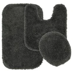 3pc Serendipity Shaggy Washable Nylon Bath Rug Set - Garland -Baxton Studio Store GUEST 9c5a9276 48bf 4f58 ba52 f3e749fe6868