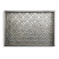 20" Metal Double Circles Boot Tray - Good Directions -Baxton Studio Store GUEST 9d252b5e 0a30 42e1 b360 987f8bc1cded