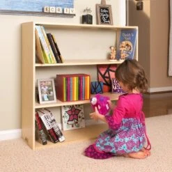 ECR4Kids Streamline 3-Shelf Storage Cabinet, 36in, Double-Sided 16 ECR4Kids Streamline 3-Shelf Storage Cabinet, 36in, Double-Sided -Baxton Studio Store GUEST 9e23b8b0 3eb1 4f37 a601 5f1101ae17f0