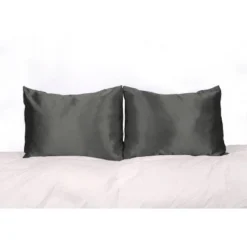 Morning Glamour Standard Satin Solid Pillowcase Set -Baxton Studio Store GUEST 9faf52ed 6673 4489 89ea b87f493e71cd