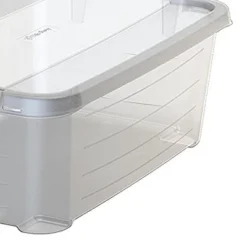 Life Story 14 Quart Clear Stackable Organization Storage Box Container (24 Pack) -Baxton Studio Store GUEST a0373104 eec5 4d6d ab25 0784fbd567fe