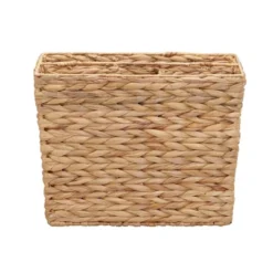 Household Essentials Side-by-Side Magazine Rack Hyacinth