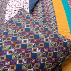 Lush Décor 3pc Boho Stripe Reversible Oversized Cotton Quilt Set 13 Lush Décor 3pc Boho Stripe Reversible Oversized Cotton Quilt Set -Baxton Studio Store GUEST a0bafdaf 6ee8 4c13 9f53 923a6f851a4c