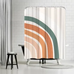 Americanflat 71" X 74" Shower Curtain Style 1 By ArtPrink -Baxton Studio Store GUEST a1f1d9cd 5590 4076 be32 ac33026a66b8