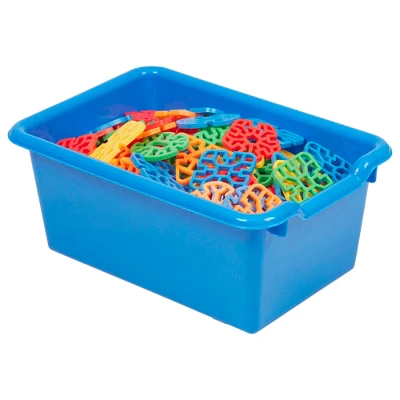 Educator Direct Scoop Front Multipurpose Storage Bins, Cubby Compatible, 5-Piece 4 Educator Direct Scoop Front Multipurpose Storage Bins, Cubby Compatible, 5-Piece - Image 2