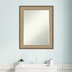 Elegant Brushed Petite Bevel Bathroom Wall Mirror 16 Elegant Brushed Petite Bevel Bathroom Wall Mirror -Baxton Studio Store GUEST a280b1d9 1a3c 44b6 a5a2 ae7742889389