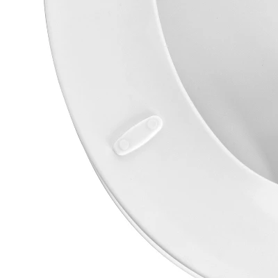 Clorox Wiggle Free Round Plastic Toilet Seat With Easy-Off Hinges 8 Clorox Wiggle Free Round Plastic Toilet Seat With Easy-Off Hinges - Image 6