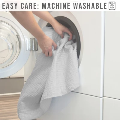 Great Bay Home Detailed Channel Stitch All-Season Reversible Quilt Set With Shams 6 Great Bay Home Detailed Channel Stitch All-Season Reversible Quilt Set With Shams - Image 4