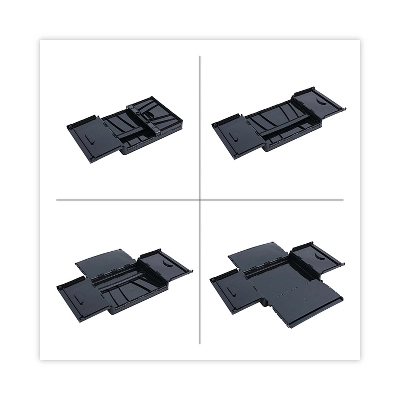 UNIVERSAL Collapsible Crate 17 1/4 X 14 1/4 X 10 1/2 Black/Gray 2/Pack 40010 4 UNIVERSAL Collapsible Crate 17 1/4 X 14 1/4 X 10 1/2 Black/Gray 2/Pack 40010 - Image 2