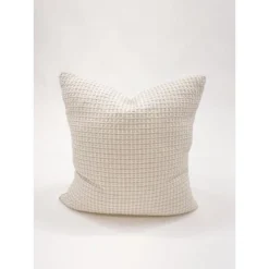 20x20 Down Alternative Cotton Waffle Weave Pillow - Anaya 14 20x20 Down Alternative Cotton Waffle Weave Pillow - Anaya -Baxton Studio Store GUEST a3bf554e 8842 4d40 8844 511732e3d8f0