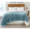 Great Bay Home Velvet Plush Fleece Reversible Warm And Cozy Bed Blanket 1 Great Bay Home Velvet Plush Fleece Reversible Warm And Cozy Bed Blanket -Baxton Studio Store GUEST a3ee2641 2f60 4432 b2eb cf9ab946f3ec