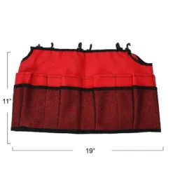 Household Essentials Bucket Caddy Red/Black -Baxton Studio Store GUEST a4aa727e 9b01 4215 88f6 273ccf95c334