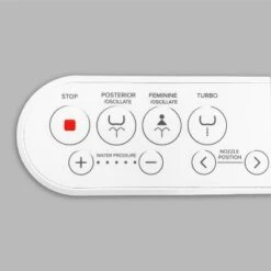 SB-100C Electric Bidet Toilet Seat For Elongated Toilets White - SmartBidet -Baxton Studio Store GUEST a5c0ceb2 fb68 4477 b85e 4294efdf14a0