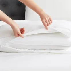 3-in-1 Adjustable White Goose Down Pillow By DOWNLITE® (Hypoallergenic) -Baxton Studio Store GUEST a698dbea e721 46a4 a3c6 8d3e961bf2b0