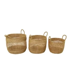 Set Of 3 Seagrass Storage Baskets Brown - Olivia & May -Baxton Studio Store GUEST a6c41f8f b550 4663 94a7 28b735ce9fe8