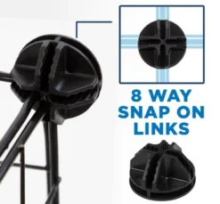 Mount-It! Wire Storage Cubes, 12-Cube Metal Grid Organizer | Modular Wire Shelving Units, DIY Closet Cabinet Organizer | 14" W X 14" H 9 Mount-It! Wire Storage Cubes, 12-Cube Metal Grid Organizer | Modular Wire Shelving Units, DIY Closet Cabinet Organizer | 14" W X 14" H -Baxton Studio Store GUEST a770567c 3552 4cbe a58c 8f793aa131c0