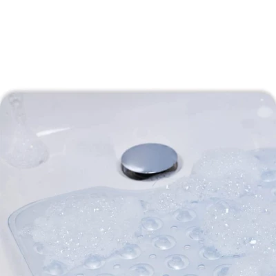 TranquilBeauty 40" X 16" Clear Extra Long Non-Slip Bath Mats With Suction Cups For Elderly & Children 6 TranquilBeauty 40" X 16" Clear Extra Long Non-Slip Bath Mats With Suction Cups For Elderly & Children - Image 4