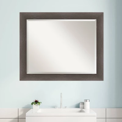 Hardwood Framed Bathroom Vanity Wall Mirror - Amanti Art 10 Hardwood Framed Bathroom Vanity Wall Mirror - Amanti Art - Image 8